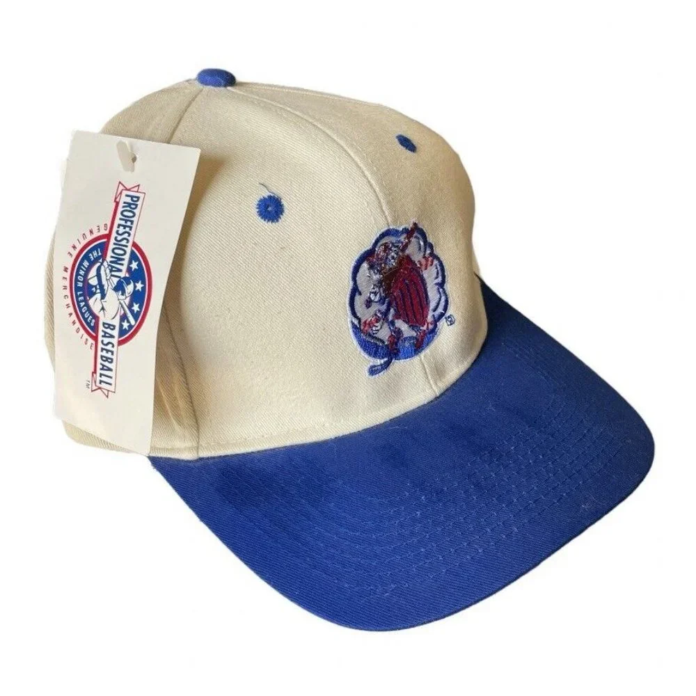 NWT Vintage Piedmont Boll Weevils MILB Minor League Snapback Hat Cap 90s